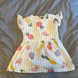 Vegetable print dress